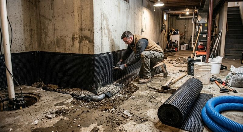 Basement Foundation Sealing in Greenville, SC
