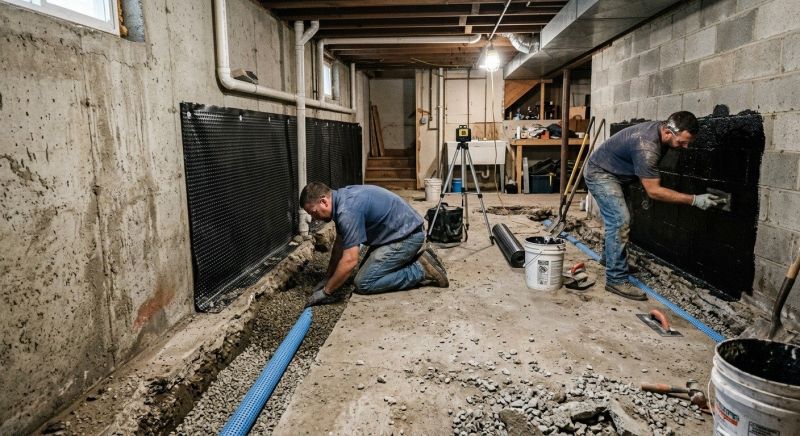 Basement Seepage Repair in Fort Wayne, IN