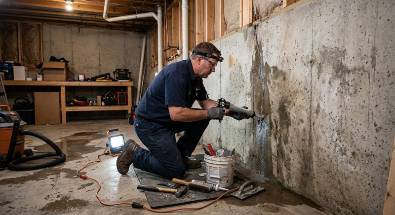Basement Walls Waterproofing in Fort Collins, CO