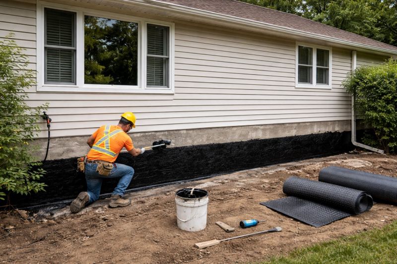 Brick Foundation Sealing in Grand Rapids, MI