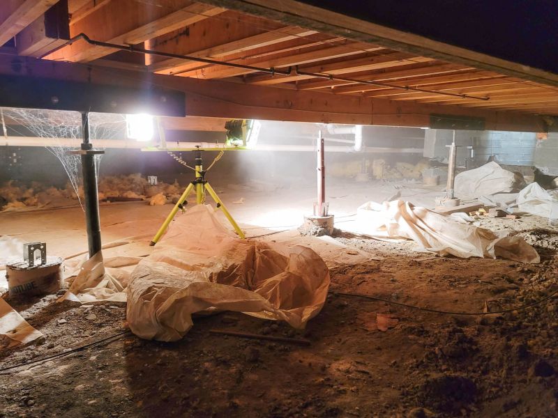 Crawl Space Leveling in Greenville, SC