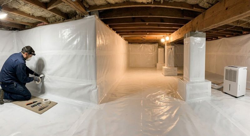 Crawlspace Sealing in Fredericksburg, VA