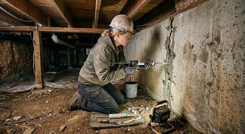 Deep Foundation Repair in Greenville, SC