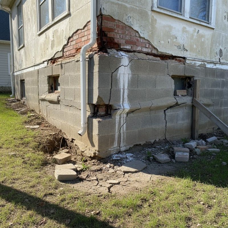 Exterior Foundation Repair in Greenville, SC