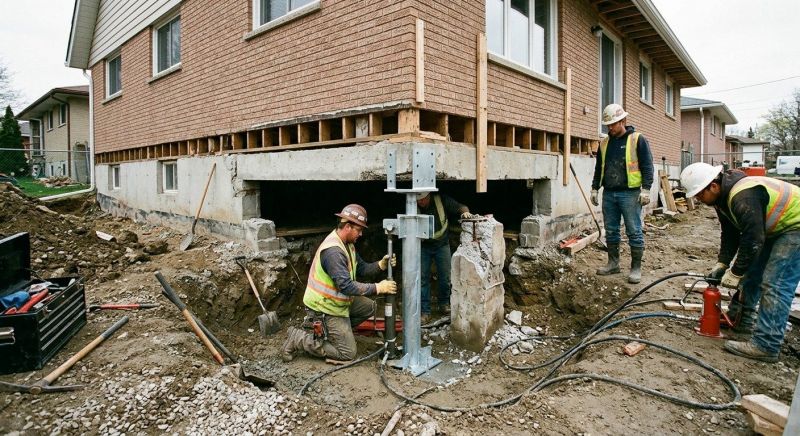 Structural Underpinning in Greenville, SC