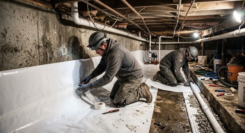 Wet Basement Solutions in Grand Rapids, MI